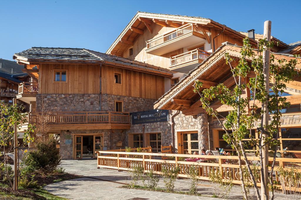 Cgh Residences & Spas Le Cristal De L'Alpe Alpe d'Huez Εξωτερικό φωτογραφία