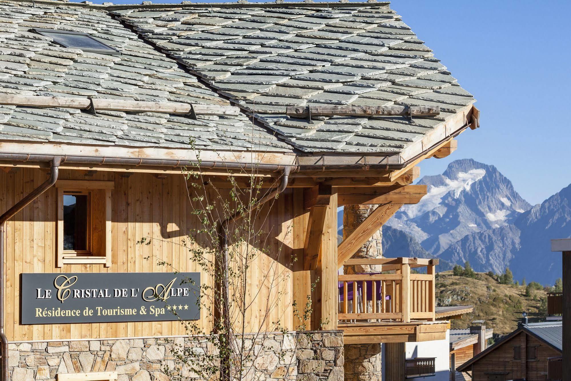 Cgh Residences & Spas Le Cristal De L'Alpe Alpe d'Huez Εξωτερικό φωτογραφία